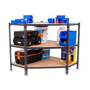 Simonrack Schwerlastregal MADERCLICK 8425437135132 anthrazit 90,0 x 40,0 x 90,0 cm Simonrack Schwerlastregal MADERCLICK 8425437135132 anthrazit 90,0 x 40,0 x 90,0 cm von SIMONRACK