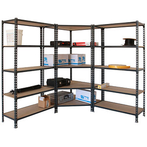 Simonrack Schwerlastregal MADERCLICK 8425437135408 anthrazit 180,0 x 40,0 x 180,0 cm Simonrack Schwerlastregal MADERCLICK 8425437135408 anthrazit 180,0 x 40,0 x 180,0 cm von SIMONRACK