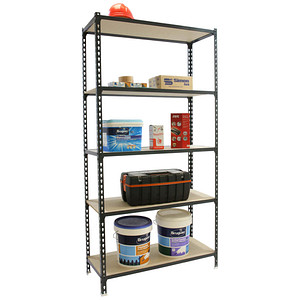 Simonrack Schwerlastregal MADERCLICK MINI 8425437099267 anthrazit 80,0 x 30,0 x 180,0 cm Simonrack Schwerlastregal MADERCLICK MINI 8425437099267 anthrazit 80,0 x 30,0 x 180,0 cm von SIMONRACK