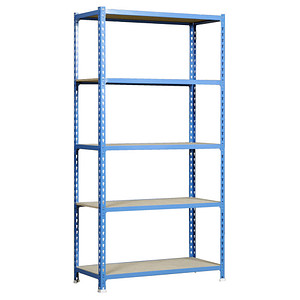 Simonrack Schwerlastregal MADERCLICK PLUS 5/500 448100025201055 blau 100,0 x 50,0 x 200,0 cm von SIMONRACK