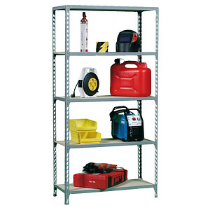 Simonrack Schwerlastregal MADERCLICK PLUS 8435104908075 grau 100,0 x 50,0 x 200,0 cm von SIMONRACK
