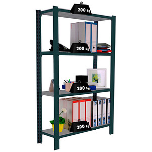 Simonrack Schwerlastregal OFFICCLICK 4 8425437103421 anthrazit 90,0 x 30,0 x 150,0 cm Simonrack Schwerlastregal OFFICCLICK 4 8425437103421 anthrazit 90,0 x 30,0 x 150,0 cm von SIMONRACK