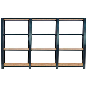 Simonrack Schwerlastregal OFFICLICK 4 8425437127793 anthrazit, braun 240,0 x 30,0 x 150,0 cm Simonrack Schwerlastregal OFFICLICK 4 8425437127793 anthrazit, braun 240,0 x 30,0 x 150,0 cm von SIMONRACK