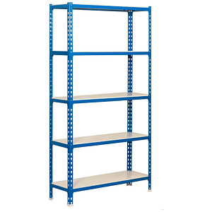 Simonrack Schwerlastregal SIMONCLICK MEGAPLUS 5 8425437076831 blau, weiß 120,0 x 30,0 x 200,0 cm von SIMONRACK