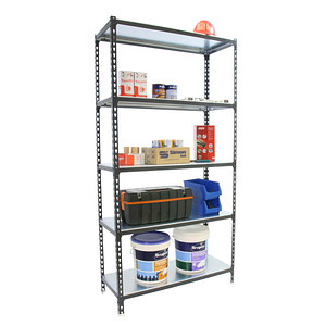 Simonrack Schwerlastregal SIMONCLICK MEGAPLUS 8425437098758 anthrazit, weiß 120,0 x 40,0 x 200,0 cm von SIMONRACK