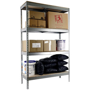 Simonrack Schwerlastregal SIMONFORTE CHIPBOARD 8425437081552 silber 210,0 x 45,0 x 200,0 cm von SIMONRACK