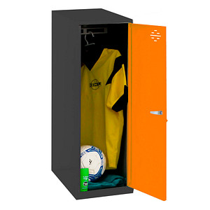Simonrack Spind SIMONLOCKER DISM SINGLE anthrazit, orange 8425437116575, 1 Schließfach 30,0 x 50,0 x 91,5 cm Simonrack Spind SIMONLOCKER DISM SINGLE anthrazit, orange 8425437116575, 1 Schließfach 30,0 x 50,0 x 91,5 cm von SIMONRACK