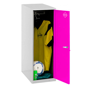 Simonrack Spind SIMONLOCKER DISM SINGLE grau, pink 8425437118012, 1 Schließfach 40,0 x 50,0 x 91,5 cm Simonrack Spind SIMONLOCKER DISM SINGLE grau, pink 8425437118012, 1 Schließfach 40,0 x 50,0 x 91,5 cm von SIMONRACK