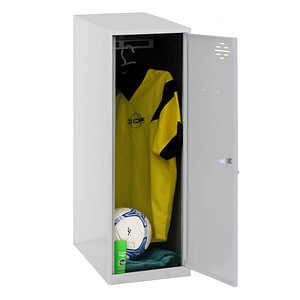 Simonrack Spind SIMONLOCKER DISM SINGLE grau 8425437065101, 1 Schließfach 30,0 x 50,0 x 91,5 cm von SIMONRACK