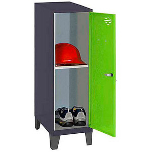 Simonrack Spind SIMONLOCKER DISM anthrazit, grün 8425437122125, 1 Schließfach 40,0 x 50,0 x 101,5 cm Simonrack Spind SIMONLOCKER DISM anthrazit, grün 8425437122125, 1 Schließfach 40,0 x 50,0 x 101,5 cm von SIMONRACK
