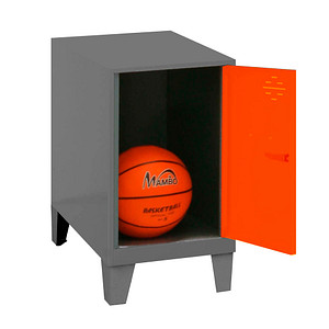 Simonrack Spind SIMONLOCKER DISM anthrazit, orange 8425437119903, 1 Schließfach 30,0 x 50,0 x 57,5 cm von SIMONRACK