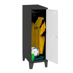 Simonrack Spind SIMONLOCKER DISM anthrazit, weiß 8425437121647, 1 Schließfach 40,0 x 50,0 x 101,5 cm Simonrack Spind SIMONLOCKER DISM anthrazit, weiß 8425437121647, 1 Schließfach 40,0 x 50,0 x 101,5 cm von SIMONRACK