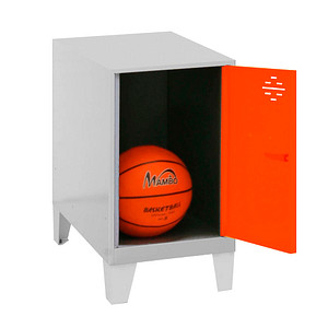 Simonrack Spind SIMONLOCKER DISM grau, orange 8425437119842, 1 Schließfach 30,0 x 50,0 x 57,5 cm von SIMONRACK