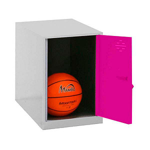 Simonrack Spind SIMONLOCKER DISM grau, pink 8425437065088, 1 Schließfach 30,0 x 50,0 x 47,5 cm von SIMONRACK