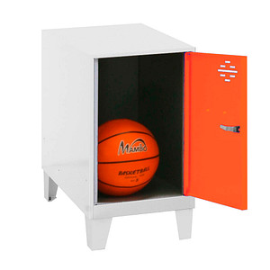 Simonrack Spind SIMONLOCKER DISM weiß, orange 8425437119989, 1 Schließfach 30,0 x 50,0 x 57,5 cm Simonrack Spind SIMONLOCKER DISM weiß, orange 8425437119989, 1 Schließfach 30,0 x 50,0 x 57,5 cm von SIMONRACK