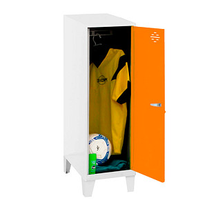 Simonrack Spind SIMONLOCKER DISM weiß, orange 8425437121739, 1 Schließfach 40,0 x 50,0 x 101,5 cm Simonrack Spind SIMONLOCKER DISM weiß, orange 8425437121739, 1 Schließfach 40,0 x 50,0 x 101,5 cm von SIMONRACK