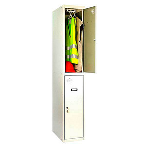 Simonrack Spind SIMONLOCKER DIY grau 8435104936238, 2 Schließfächer 30,0 x 50,0 x 180,0 cm von SIMONRACK