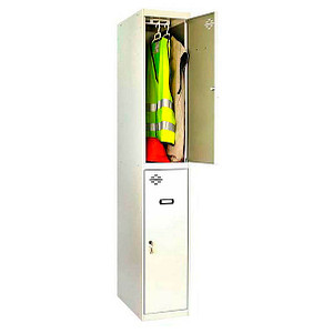 Simonrack Spind SIMONLOCKER DIY grau 8435104936252, 2 Schließfächer 40,0 x 50,0 x 180,0 cm von SIMONRACK