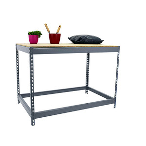 Simonrack Werkbank SIMONWORK BASIC 1 grau 210,0 x 45,0 x 90,0 cm von SIMONRACK