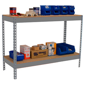 Simonrack Werkbank SIMONWORK BASIC 2 grau 120,0 x 60,0 x 90,0 cm Simonrack Werkbank SIMONWORK BASIC 2 grau 120,0 x 60,0 x 90,0 cm von SIMONRACK