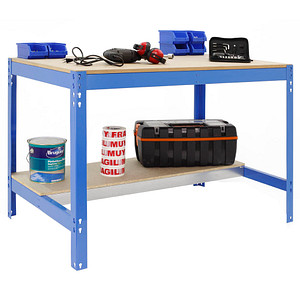 Simonrack Werkbank SIMONWORK BT0 blau 151,0 x 61,0 x 84,2 cm Simonrack Werkbank SIMONWORK BT0 blau 151,0 x 61,0 x 84,2 cm von SIMONRACK