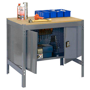 Simonrack Werkbank SIMONWORK BT0 grau 121,0 x 61,0 x 84,2 cm von SIMONRACK