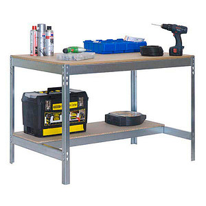 Simonrack Werkbank SIMONWORK BT0 silber 151,0 x 61,0 x 84,2 cm Simonrack Werkbank SIMONWORK BT0 silber 151,0 x 61,0 x 84,2 cm von SIMONRACK