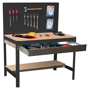 Simonrack Werkbank SIMONWORK anthrazit 1 Schublade 151,0 x 61,0 x 144,5 cm Simonrack Werkbank SIMONWORK anthrazit 1 Schublade 151,0 x 61,0 x 144,5 cm von SIMONRACK