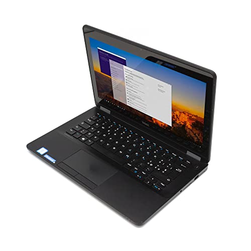 Dell LATITUDE E7270 Notebook Laptop Touch Screen Intel Core I5 6200U bis 2,8 GHz Display 12,5 Zoll WEBCAM DAD SSD USB 3.0 HDMI Mini Displayport (Recycling) (RAM 16 GB SSDM2 480 GB) von SIMPLETEK