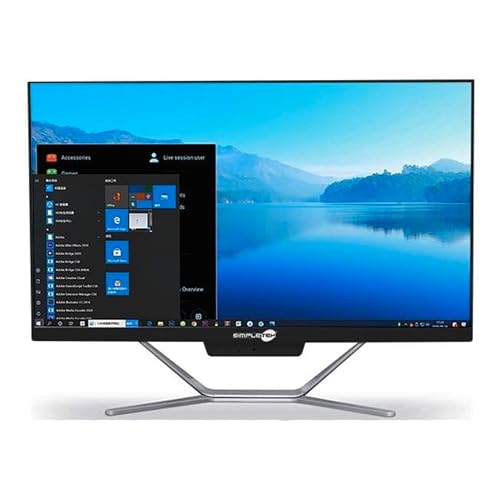 Intel Core i5 4200 M 2,5 GHz 24 Zoll 1080P WIFI HDMI WEBCAM schwarz (ohne Maus und Tastatur, 8 GB RAM SSD 480 GB + HDD 500 GB) von SIMPLETEK