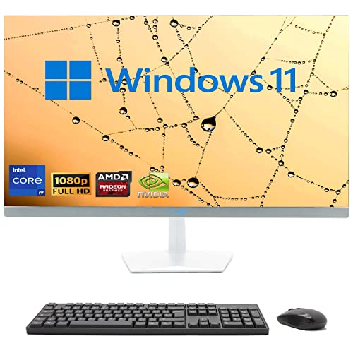 SIMPLETEK - All-in-One 27" Display Curved Windows 11 | Core i9 12°Gen | Grafikkarte GT730 4GB | 16GB RAM DDR4 SSD 960GB | Arbeit, Gaming von SIMPLETEK