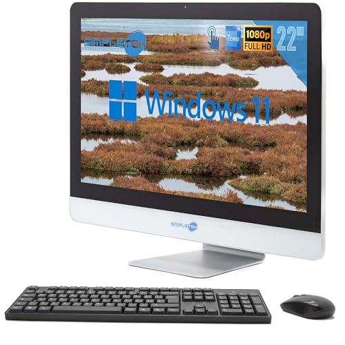 SIMPLETEK All-in-One AiO Touchscreen 22 Zoll Full HD Core i5 2500T 2,3 GHz Windows 11 Pro | 4 GB RAM SSD 960 GB | Webcam Touchscreen interne Lautsprecher + kabellose Maus und Tastatur | SIMPLETEK All-in-One AiO Touchscreen 22 Zoll Full HD Core i5 2500T 2,3 GHz Windows 11 Pro | 4 GB RAM SSD 960 GB | Webcam Touchscreen interne Lautsprecher + kabellose Maus und Tastatur | von SIMPLETEK