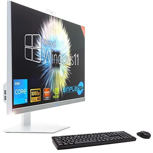SIMPLETEK - All-in-One-PC 24 Zoll FHD 60 Hz Core i5 Bis 3,2 GHz Windows 11 | Grafikkarte Radeon RX550 4 GB | 16 GB RAM SSD 960 GB SIMPLETEK - All-in-One-PC 24 Zoll FHD 60 Hz Core i5 Bis 3,2 GHz Windows 11 | Grafikkarte Radeon RX550 4 GB | 16 GB RAM SSD 960 GB von SIMPLETEK