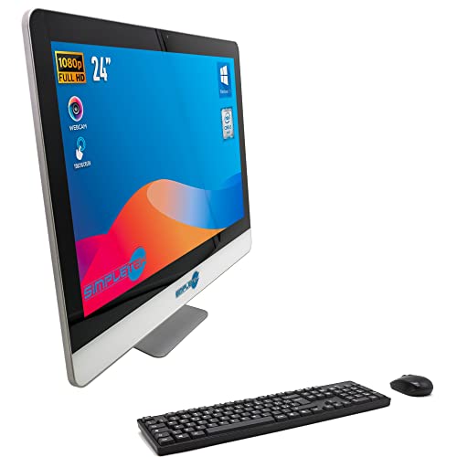 SIMPLETEK All in One Touch Windows 10 Professional | 24 Zoll Full HD Core i3 2.40 Ghz | 16 GB RAM SSD 240 GB + 2 TB | Integrierte Webcam Touchscreen HDMI LAN Wi-Fi BT PC Desktopcomputer SIMPLETEK All in One Touch Windows 10 Professional | 24 Zoll Full HD Core i3 2.40 Ghz | 16 GB RAM SSD 240 GB + 2 TB | Integrierte Webcam Touchscreen HDMI LAN Wi-Fi BT PC Desktopcomputer von SIMPLETEK