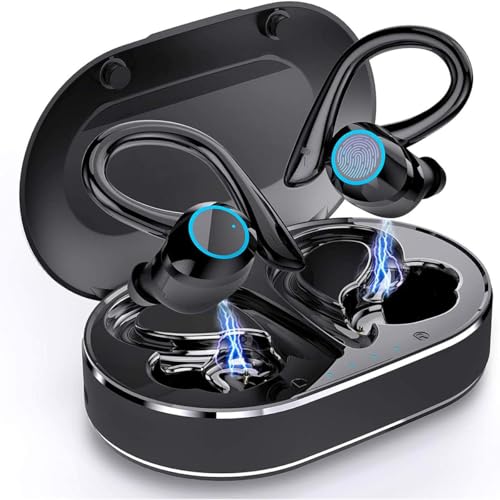SIMPLETEK - Bluetooth 5.0 Wireless Kopfhörer Q23 PRO - 4h Playtime, Ladehülle, Mikrofon (überholt) von SIMPLETEK