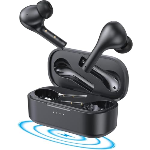SIMPLETEK - Bluetooth 5.0 Wireless Stereo In-Ear-Kopfhörer, wiederaufladbar, kompatibel mit Smartphone (Generalüberholt) von SIMPLETEK