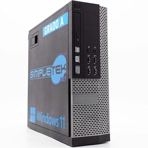 SIMPLETEK - Desktop-PC 7020 - i3 | 4GB RAM | 240GB SSD | Windows 11 Pro | DVD-RW (Generalüberholt) von SIMPLETEK