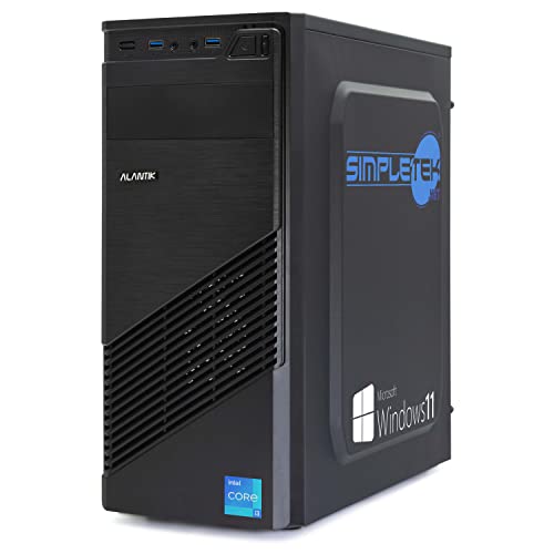SIMPLETEK Desktop-PC Core i3 3,10 GHz Windows 11 Pro 16 GB RAM SSD 2 TB | Desktop-PC für Büro, Arbeit und Alltag SIMPLETEK Desktop-PC Core i3 3,10 GHz Windows 11 Pro 16 GB RAM SSD 2 TB | Desktop-PC für Büro, Arbeit und Alltag von SIMPLETEK
