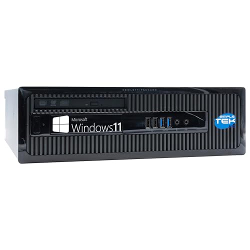 SIMPLETEK - Desktop-PC SFF Desktop PC i7 | Windows 11 Pro | 16GB RAM | 960GB SSD | DVD-RW CD | RS232 (Generalüberholt) von SIMPLETEK