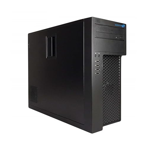 SIMPLETEK - Desktop-PC i7 4765T 32 GB 960 GB SSD + 1 GB dedizierte Grafikkarte | Windows 10 Professional | VGA + 2 DisplayPort + serieller Port RS232 DVD-ROM (überholt) von SIMPLETEK