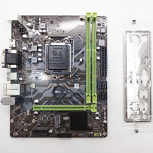 SIMPLETEK Gaming-Motherboard m-ATX LGA1500 | DDR3 Max 16GB | Videokarten-Slot + 1 PCIe x4 Steckplatz | 1 Steckplatz für M.2 | HDMI VGA und RS232 von SIMPLETEK