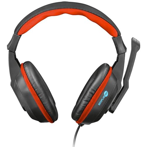 SIMPLETEK - Gaming-Over-Ear-Stereo-Kopfhörer mit versenkbarem Mikrofon, verstellbarem Kopfbügel, Lautstärkeregler - Kompatibel mit PC, Laptop, PS4/5, Xbox SIMPLETEK - Gaming-Over-Ear-Stereo-Kopfhörer mit versenkbarem Mikrofon, verstellbarem Kopfbügel, Lautstärkeregler - Kompatibel mit PC, Laptop, PS4/5, Xbox von SIMPLETEK