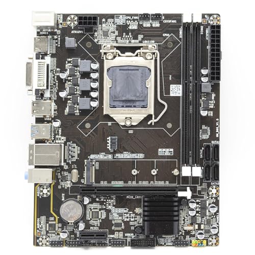SIMPLETEK - Hauptplatine Micro - ATX LGA 1150 B85 DDR3 M2 SATA Pcie Nvme Kompatibel Mit Effektgeräte Di 4° Gen. Slot HDMI Dvi-I SIMPLETEK - Hauptplatine Micro - ATX LGA 1150 B85 DDR3 M2 SATA Pcie Nvme Kompatibel Mit Effektgeräte Di 4° Gen. Slot HDMI Dvi-I von SIMPLETEK