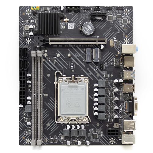 SIMPLETEK - Hauptplatine Micro - ATX LGA 1700 H610 DDR4 M2 SATA Pcie Nvme Kompatibel Mit Effektgeräte Di 12° Gen.13 ° Gen. WiFi Slot HDMI Display Port Seriell RS232 SIMPLETEK - Hauptplatine Micro - ATX LGA 1700 H610 DDR4 M2 SATA Pcie Nvme Kompatibel Mit Effektgeräte Di 12° Gen.13 ° Gen. WiFi Slot HDMI Display Port Seriell RS232 von SIMPLETEK