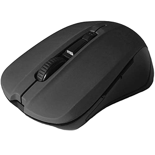 SIMPLETEK – Kabellose Maus ohne Kabel Universal 1600DPI, Stecker and Play, Schwarz von SIMPLETEK