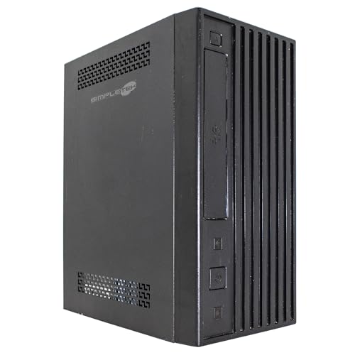 SIMPLETEK - Mini Tower-PC-Gehäuse BT-02B-U3 SFF SFX ITX | 2 x USB 3.0 + Front-Audio | 80 mm Lüftersteckplätze + 2 x 60 mm + 3,5" + 5,25" + 2,5" + PCI | Netzteil 180 W im Lieferumfang enthalten SIMPLETEK - Mini Tower-PC-Gehäuse BT-02B-U3 SFF SFX ITX | 2 x USB 3.0 + Front-Audio | 80 mm Lüftersteckplätze + 2 x 60 mm + 3,5" + 5,25" + 2,5" + PCI | Netzteil 180 W im Lieferumfang enthalten von SIMPLETEK