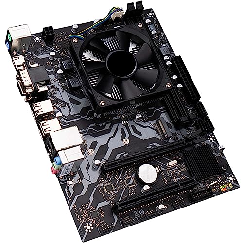 SIMPLETEK Motherboard mit Prozessor und Kühlkörper microATX BGA (FP3) | DDR3 Videokarte Slot + PCIe + 1x M.2 Steckplatz | HDMI VGA RS232 von SIMPLETEK