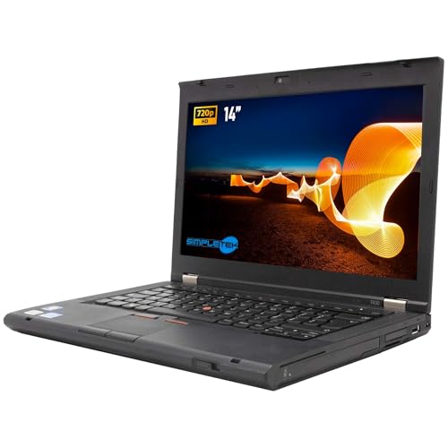 SIMPLETEK Notebook 14" i5 4GB 120GB + 500GB HDD Windows 11 Pro HD Italienische Tastatur Notebook | Wifi + BT + VGA + Mini DP (Generalüberholt) von SIMPLETEK