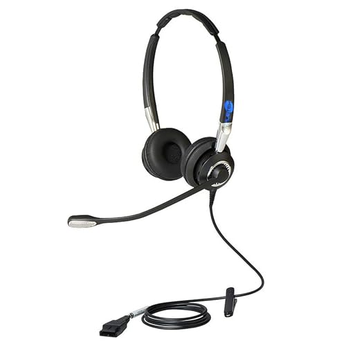 SIMPLETEK - Ohraufliegende Binaurale Kopfhörer - HD Voice Audio, Mikrofon Noise Cancelling - Kompatibel mit PC und Telefon SIMPLETEK - Ohraufliegende Binaurale Kopfhörer - HD Voice Audio, Mikrofon Noise Cancelling - Kompatibel mit PC und Telefon von SIMPLETEK