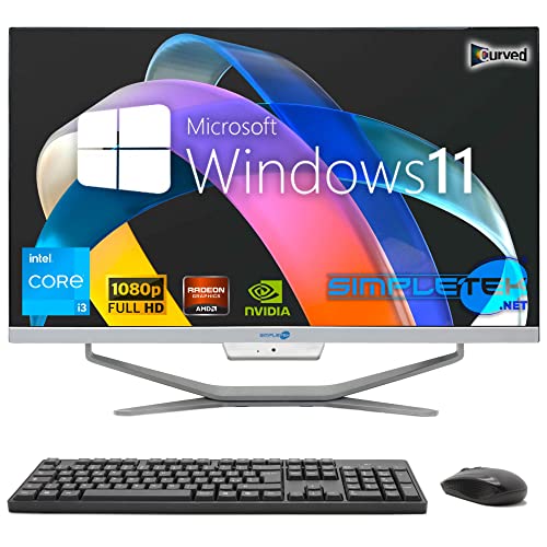 SIMPLETEK - PC All in One 24" Curvo FHD Prozessor Core i3 10°Gen 16GB RAM SSD 960GB | Grafikkarte nVidia GTX 1650 4GB GDDR6 SIMPLETEK - PC All in One 24" Curvo FHD Prozessor Core i3 10°Gen 16GB RAM SSD 960GB | Grafikkarte nVidia GTX 1650 4GB GDDR6 von SIMPLETEK